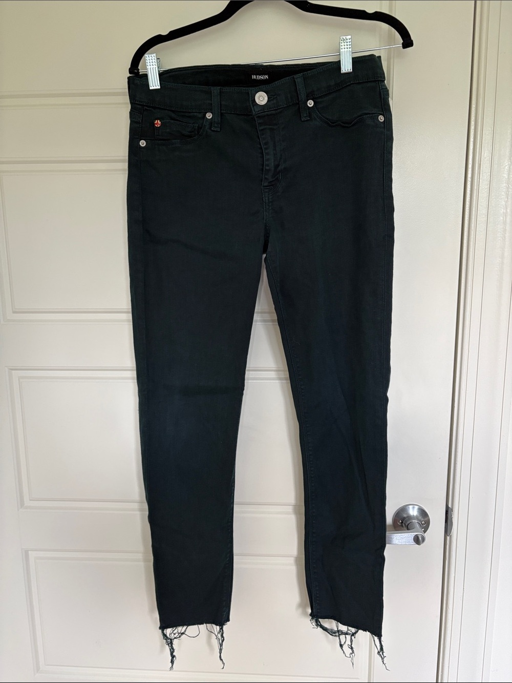 Dark Green Hudson Women's Jeans